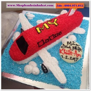 Bánh Sinh Nhật Máy Bay - MA23